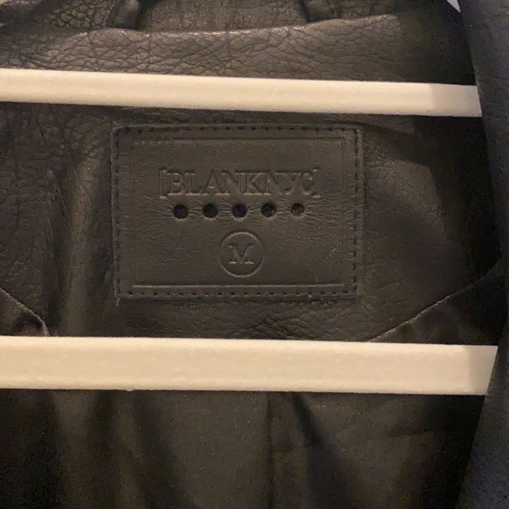 Blank Leather Jacket - Picture 2 of 6